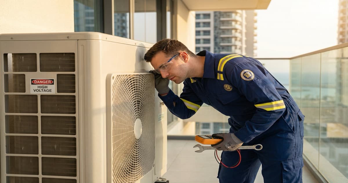 AC Making Noise in Dubai: What Each Sound Means and How to Fix It