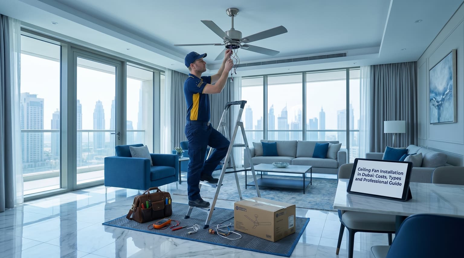 Ceiling Fan Installation in Dubai: Costs, Types and Professional Guide