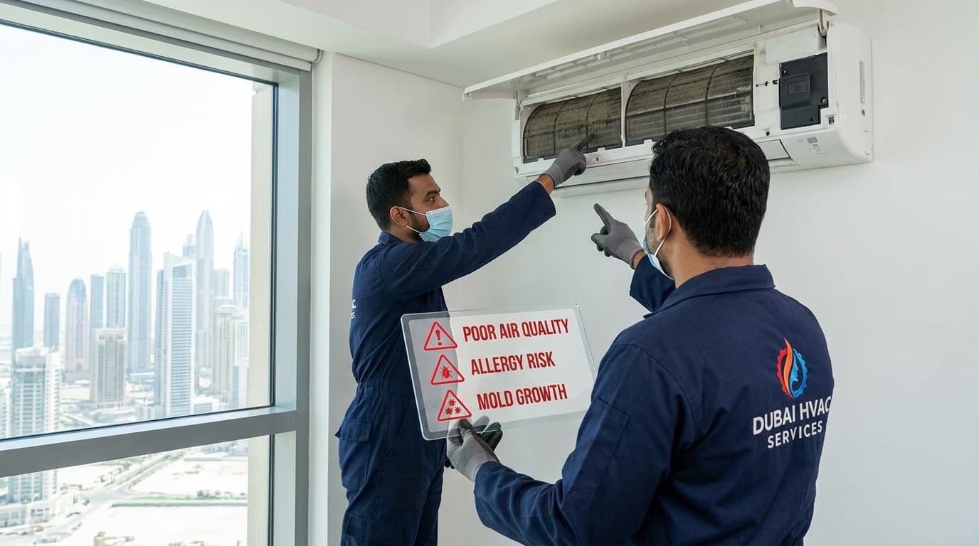 Is Your Dirty AC Making You Sick? Health Risks of Unmaintained Air Conditioning in Dubai