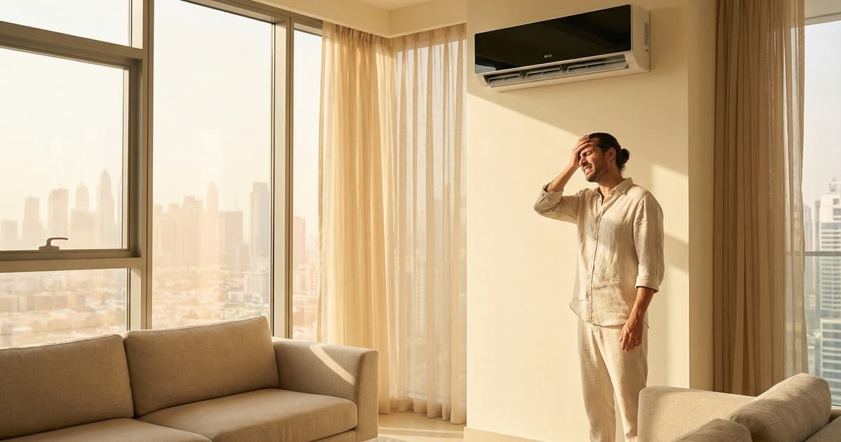 AC Not Cooling Emergency Dubai: Fast Response for Complete AC Breakdown