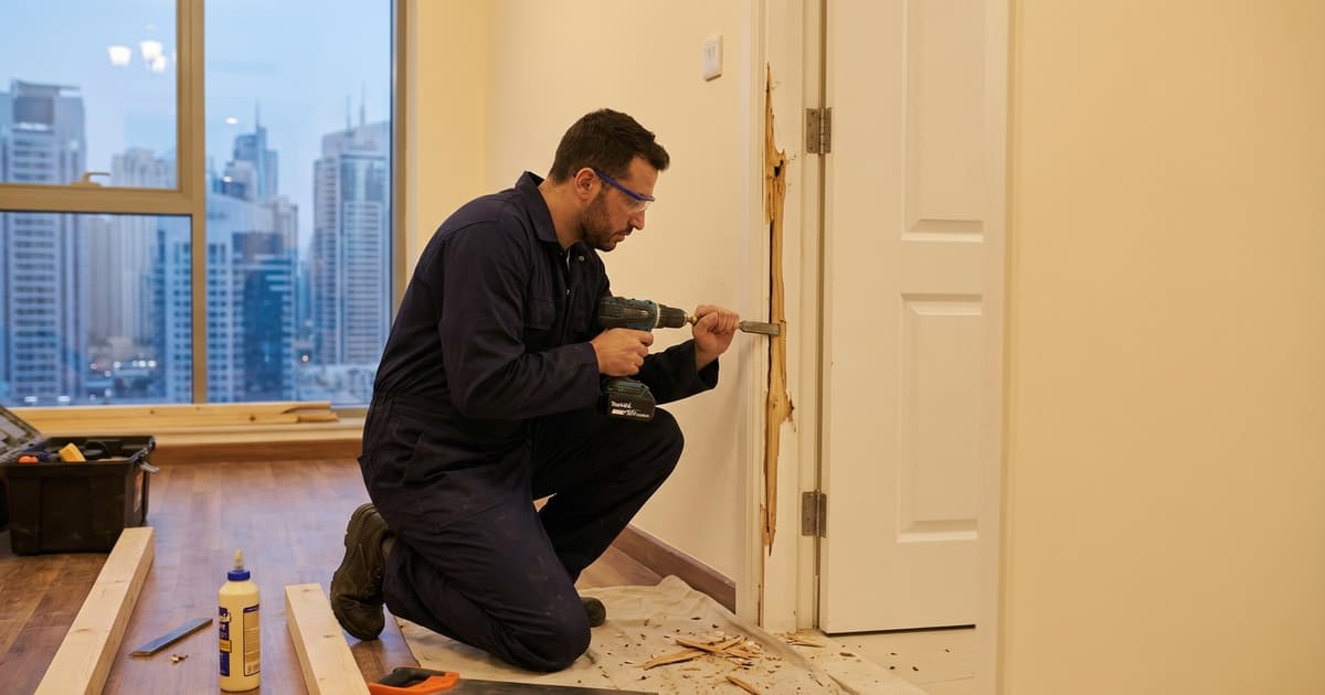 Emergency Carpenter Dubai: Urgent Door, Lock and Structural Carpentry Repairs