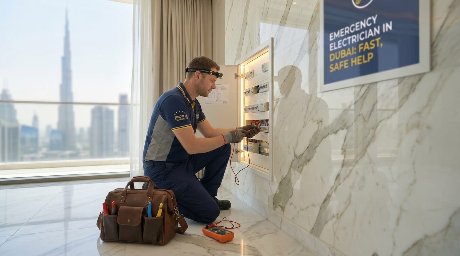 Emergency Electrician in Dubai: Fast, Safe Help When You Need It Most
