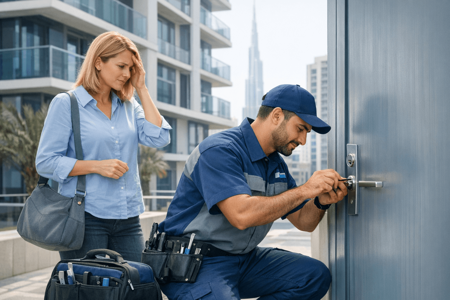 Emergency Locksmith Service in Dubai: What to Do When You Are Locked Out