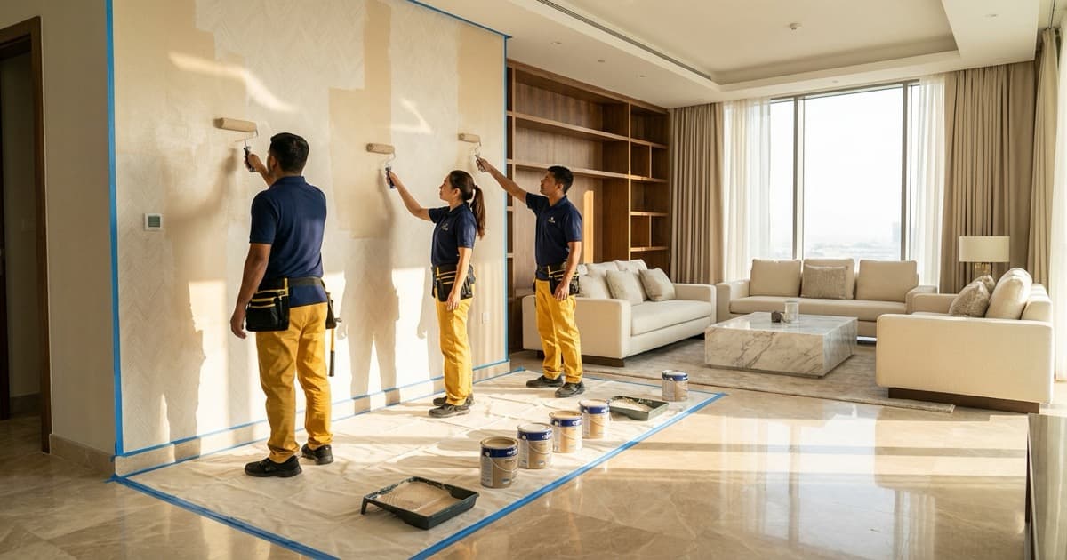 Painting Services in Dubai: The Complete 2026 Guide (Prices, Tips & What to Expect)