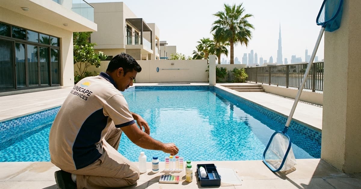 Pool Maintenance in Dubai: Cleaning, Chemicals and Annual Costs
