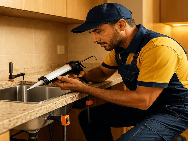 Kitchen Sink Installation