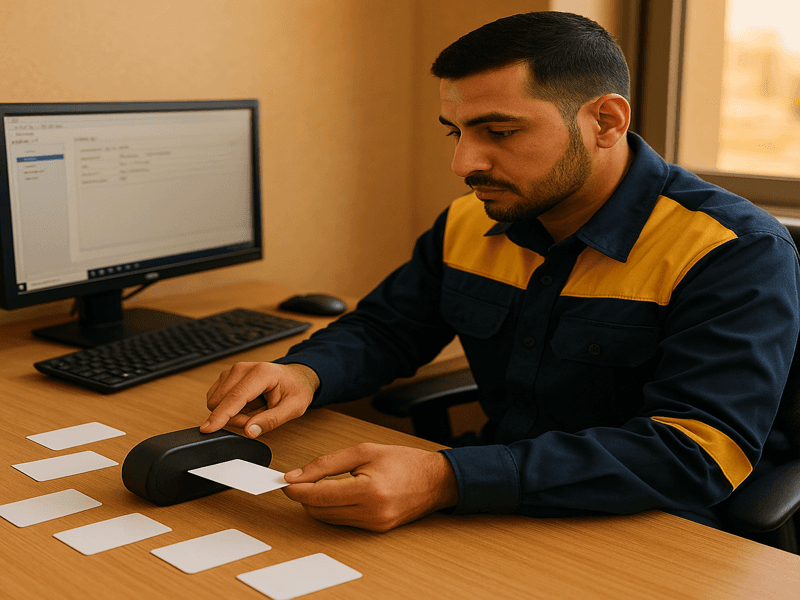 Parking Card Duplication