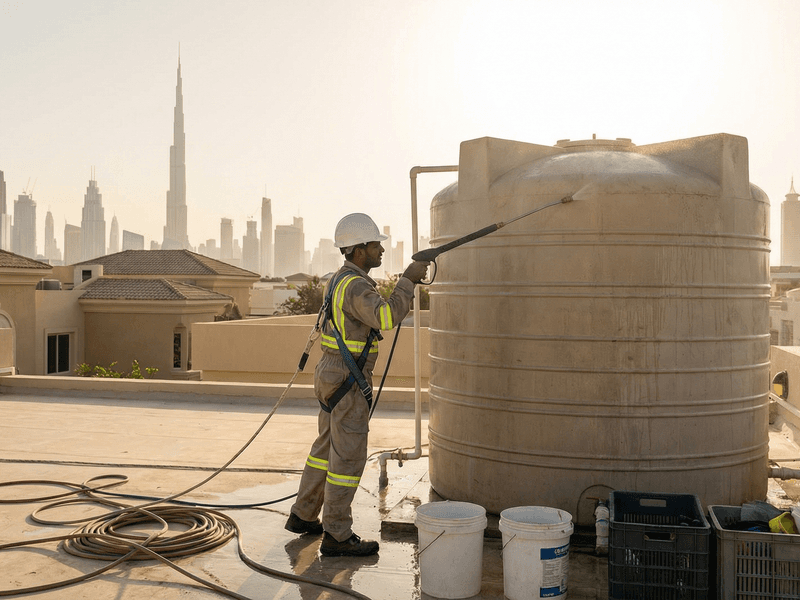 Water Tank Cleaning
