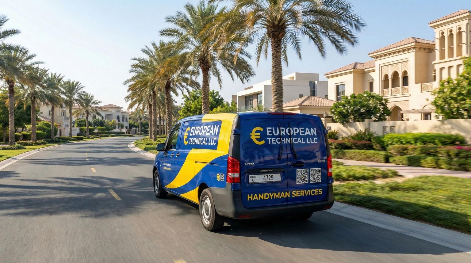 Professional home services technician in Dubai