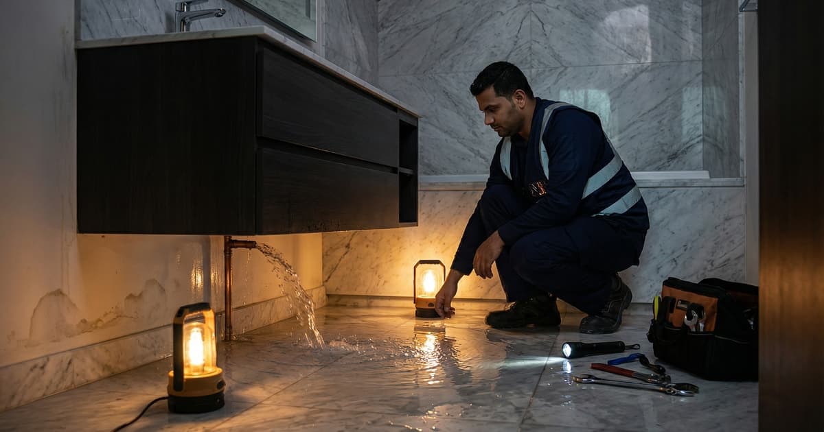 Emergency Water Leak Dubai: Burst Pipes, Flooding and Urgent Leak Detection