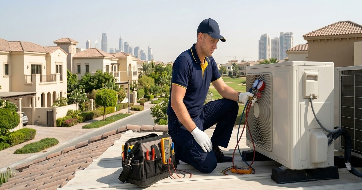 معتبر اے سی خدمات Redwood Avenue، Dubai - European Technical