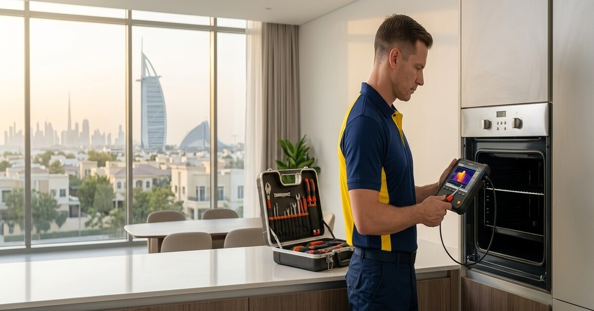 Services de réparation d'appareils à Dubai