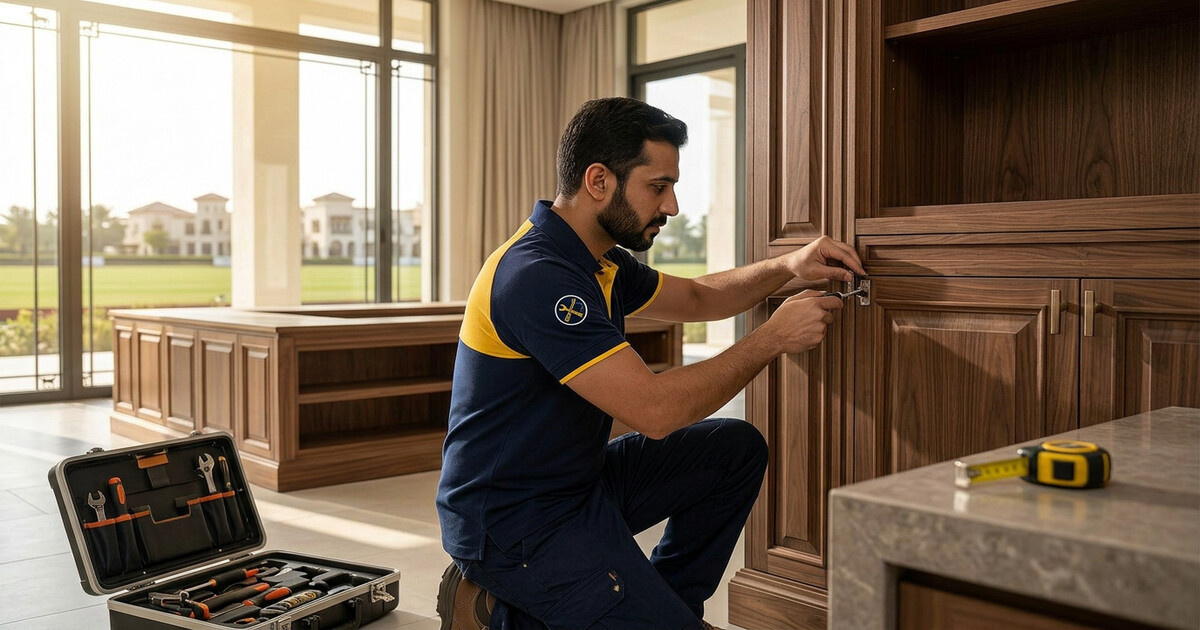 Polo Homes، Dubai میں پریمیم کارپنٹری اور فرنیچر اسمبلی کی خدمات