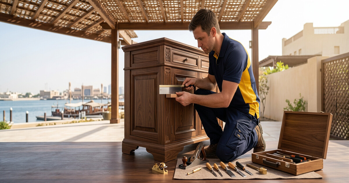 Services de Menuiserie Professionnels à Dubai