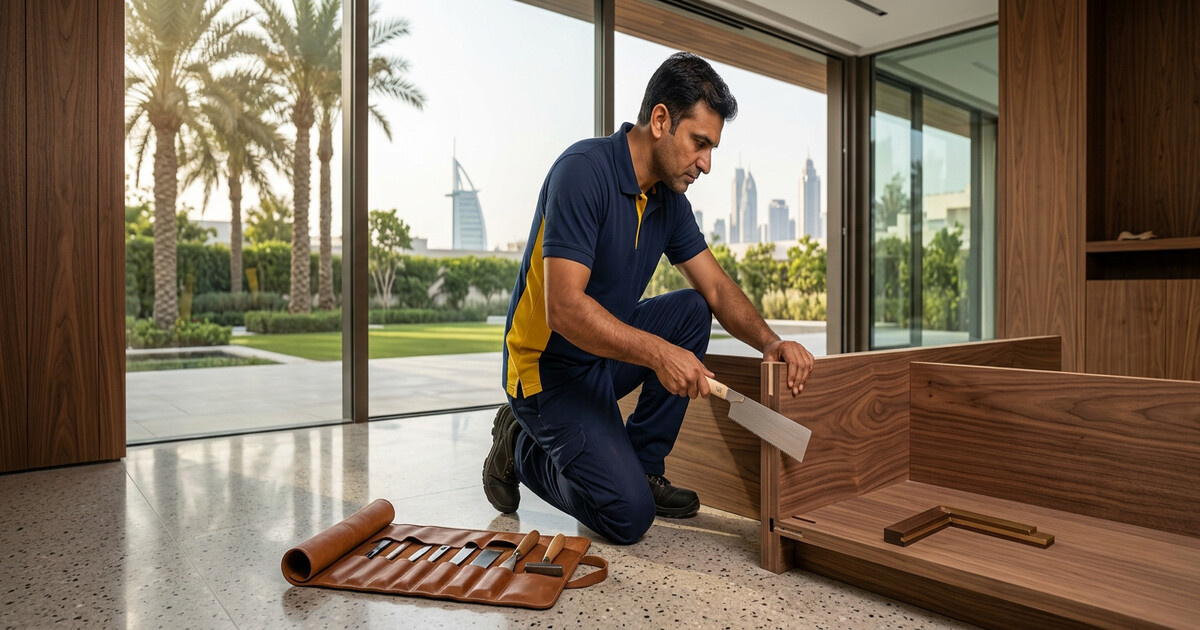 পেশাদার কাঠের কাজ সেবা Dubai-এ