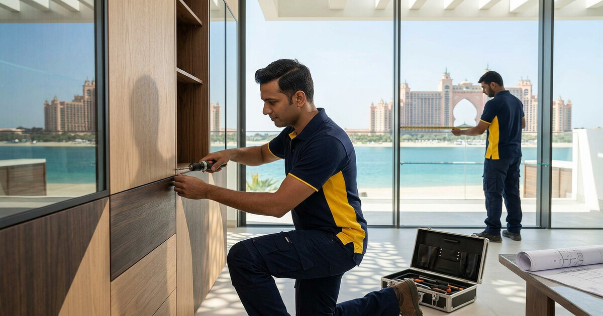Services de menuiserie professionnels à Frond B, Palm Jumeirah