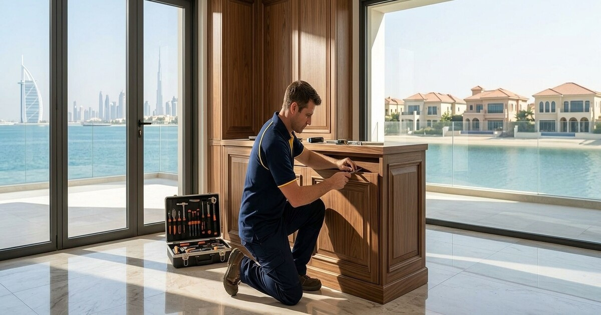Frond F, Palm Jumeirah లో టాప్-టియర్ కార్పెంట్రీ & ఫర్నిచర్ అసెంబ్లీ