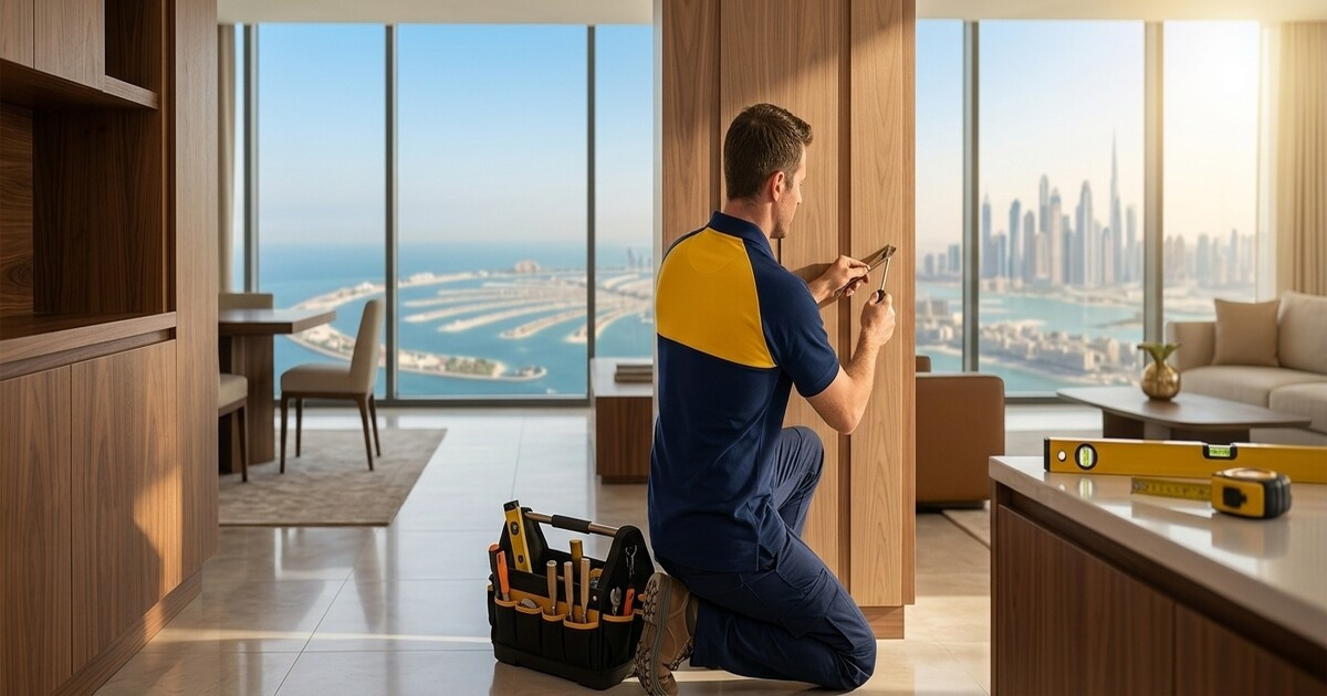 Services de Menuiserie Professionnels à Dubai