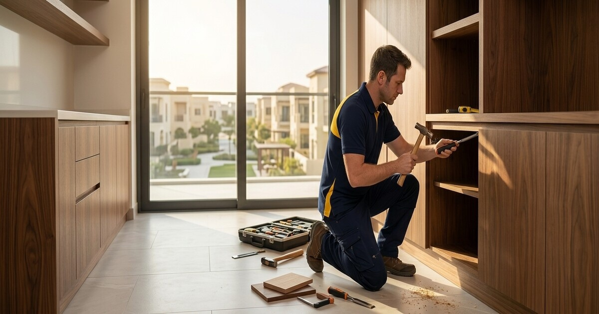 خدمات نجاری حرفه‌ای در Dubai