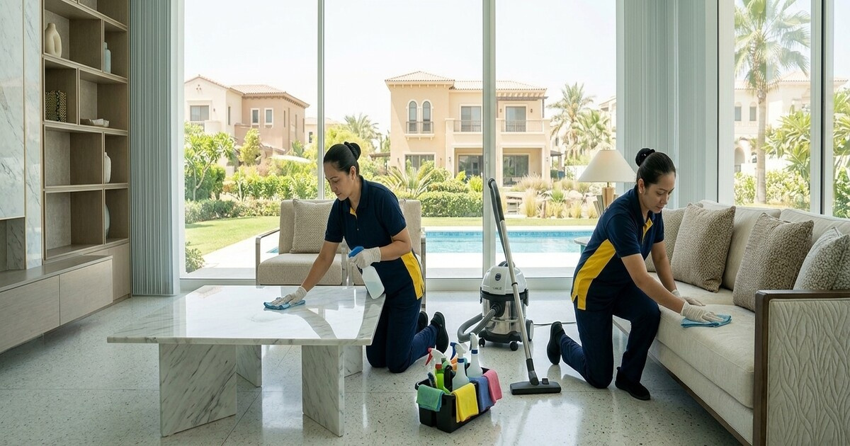 خدمات نظافت جامع در Arabian Ranches