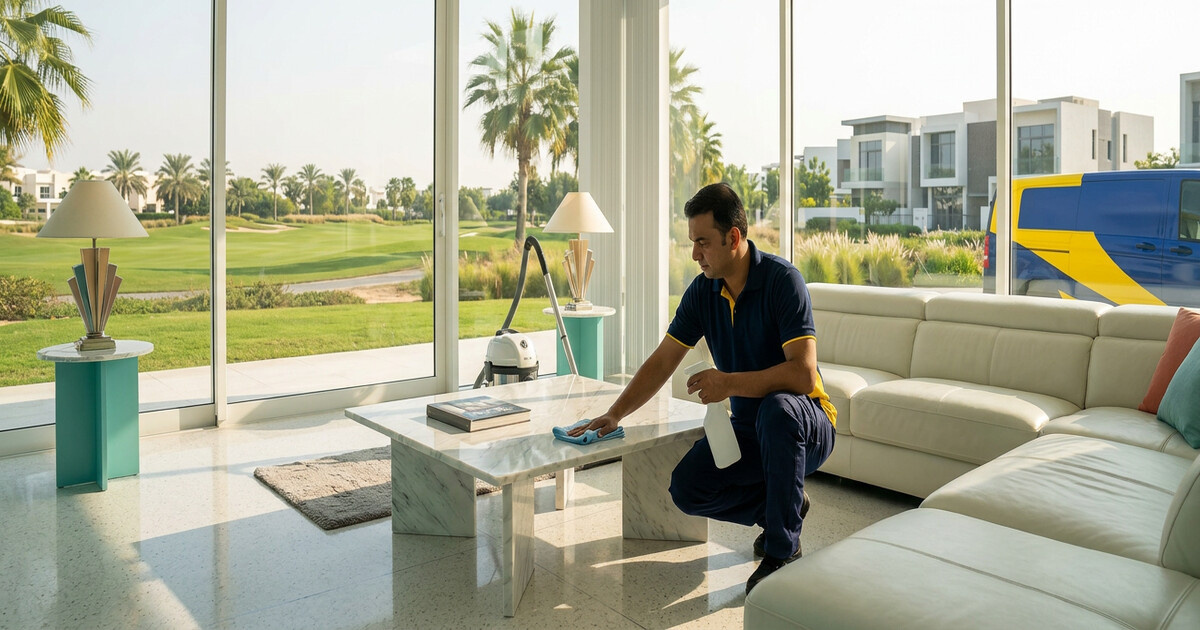 خدمات پاکسازی تخصصی در Damac Hills، Dubai