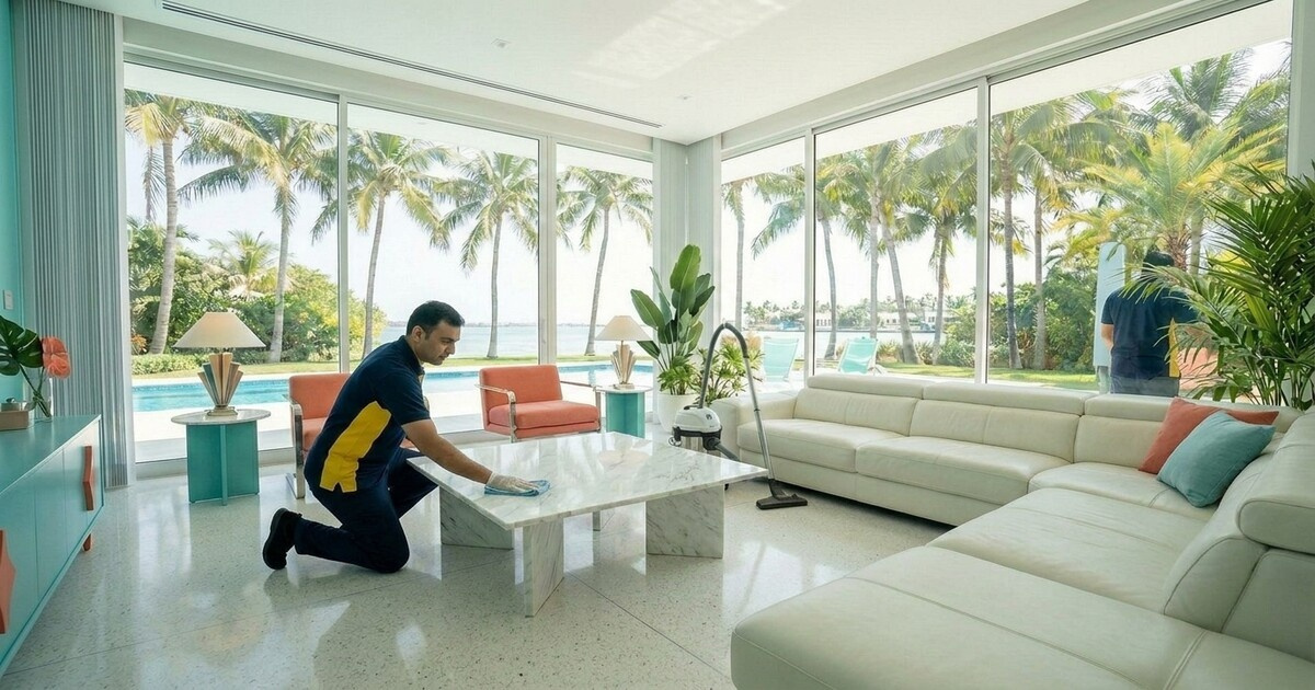 Frond L, Palm Jumeirah இல் நிபுணத்துவம் கொண்ட ஆழமான சுத்தம் மற்றும் பராமரிப்பு சேவைகள்