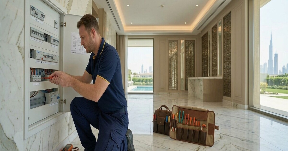 خدمات الکتریکی حرفه‌ای در Fire، Dubai - European Technical