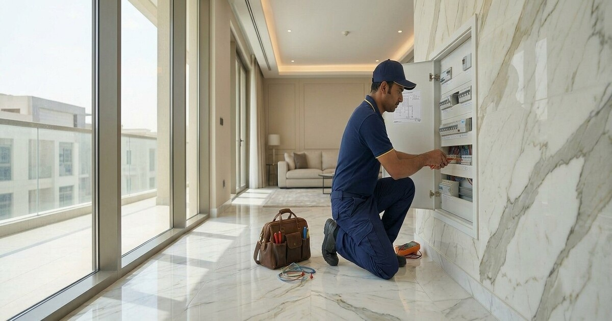 Jumeirah Village Circle میں ماہر الیکٹریکل خدمات