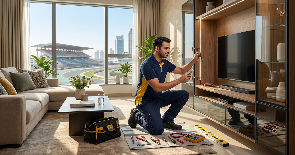 Services de maintenance générale exceptionnels à Motor City, Dubai