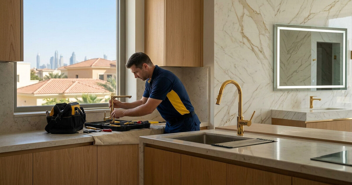 Services de rénovation de cuisine et de salle de bain experts à Mirador, Dubai