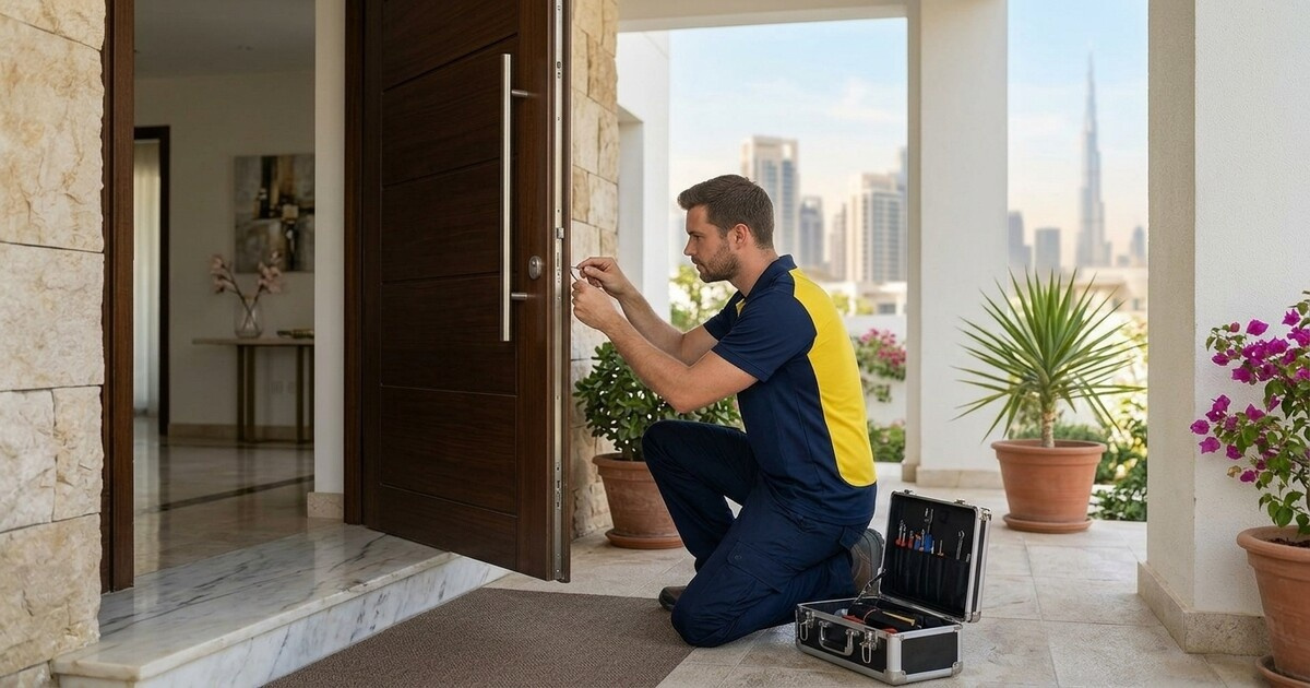 Dubai Hills Estate میں پیشہ ور لاکسمتھ خدمات