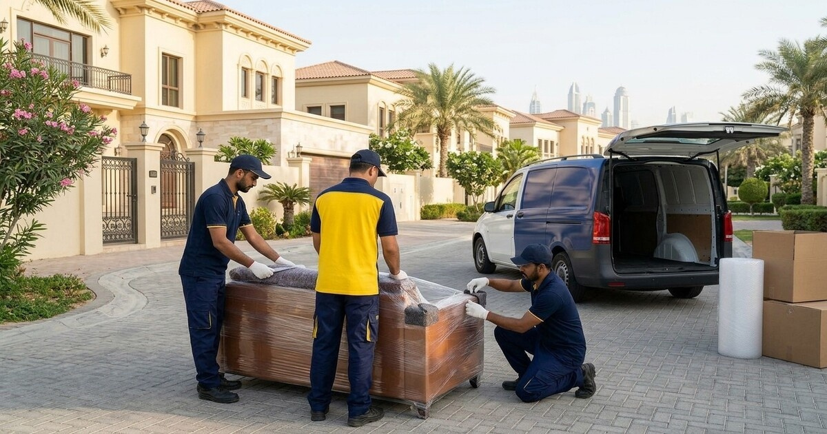 Dubai Land میں پیشہ ورانہ منتقل کرنے اور نقل مکانی کی خدمات