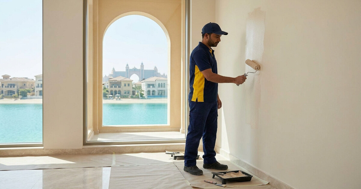 خدمات نقاشی و دکوراسیون برتر در Frond A، Palm Jumeirah