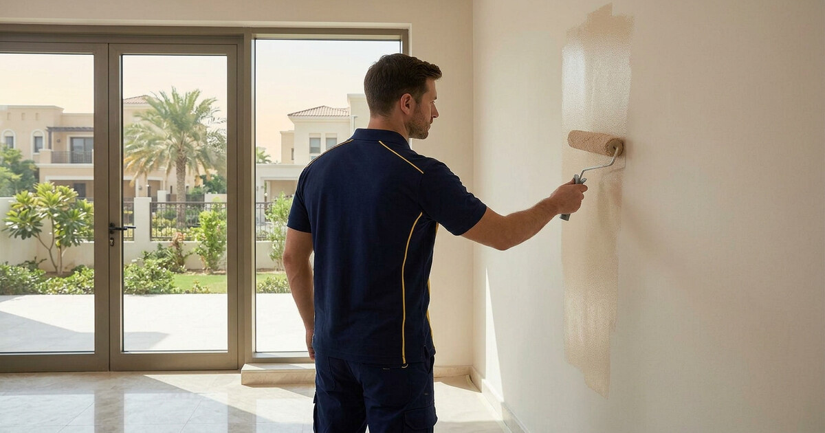 Services de peinture et de décoration premium à The Meadows, Dubai