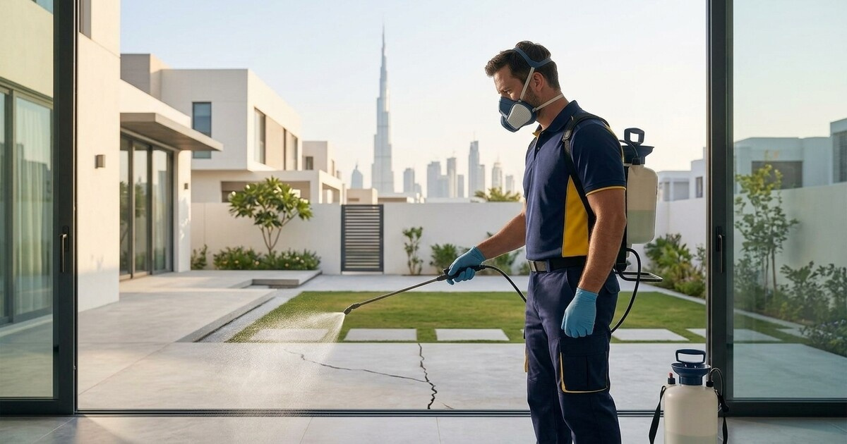 Downtown Dubai मा व्यावसायिक कीट नियन्त्रण सेवाहरू