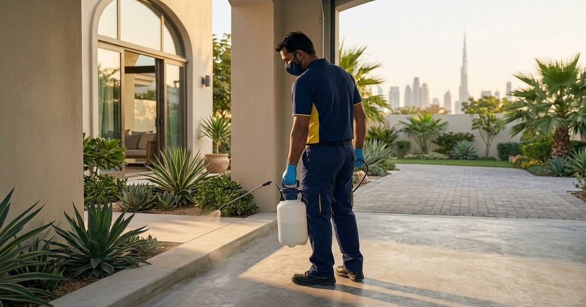 Services de contrôle des nuisibles professionnels à Dubai Land