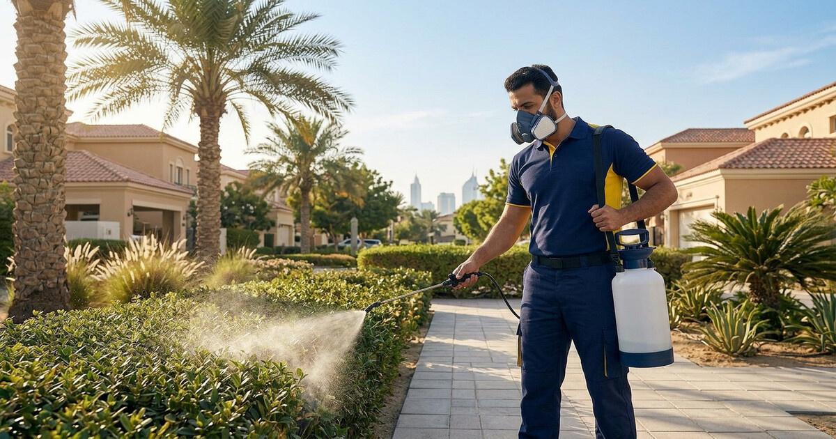 Motor City, Dubai मा व्यावसायिक कीट नियन्त्रण सेवाहरू