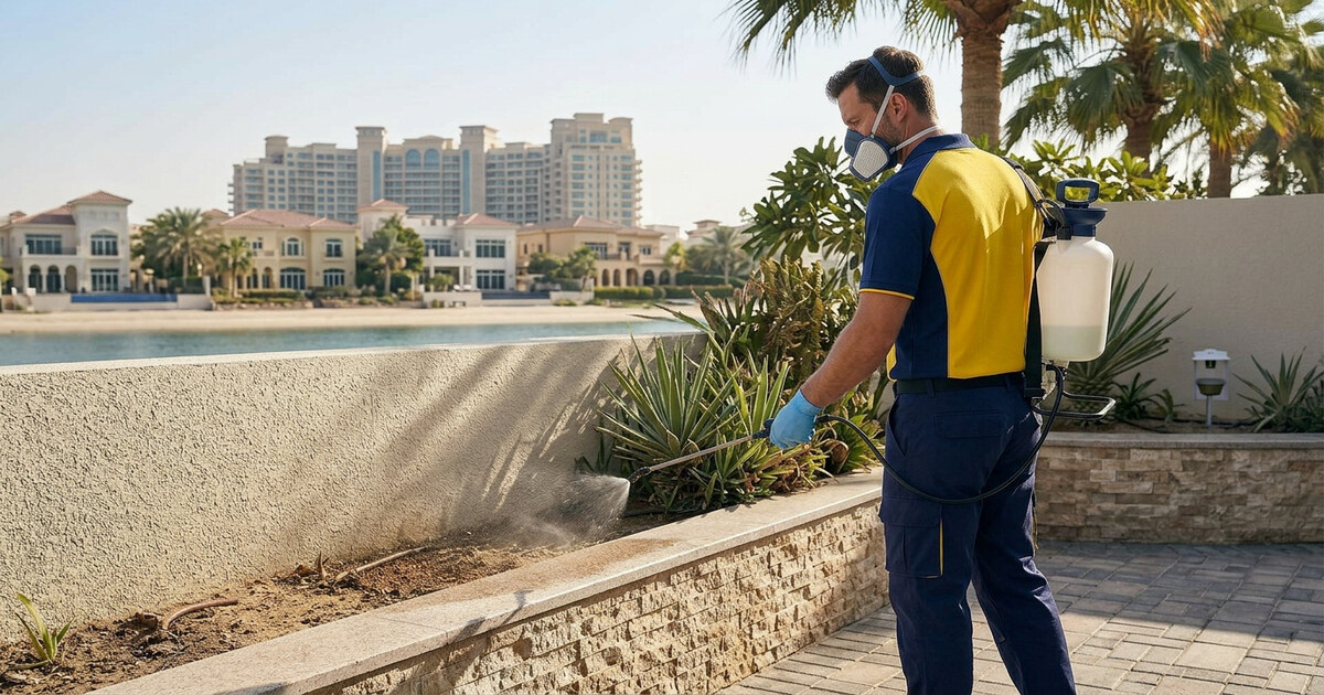 প্রিমিয়াম পেস্ট কন্ট্রোল সেবা Frond I, Palm Jumeirah-এ