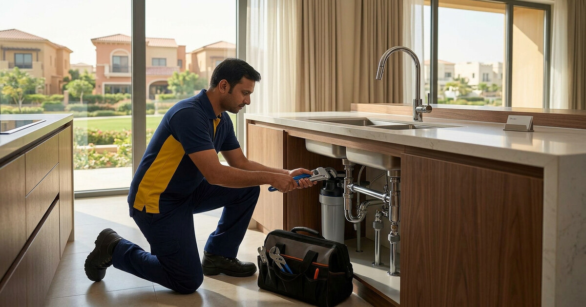 Services de plomberie fiables à Arabian Ranches, Dubai