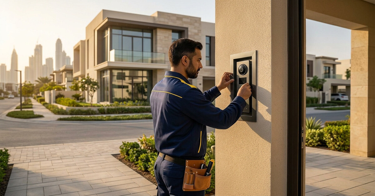 Sécurisez votre maison avec des systèmes de sécurité professionnels à Dubai Hills Estate