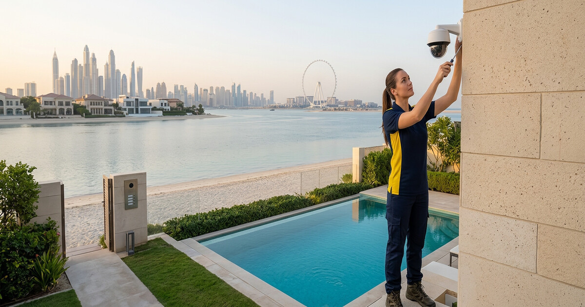 सर्वोत्तम सुरक्षा प्रणाली Frond L, Palm Jumeirah - तपाईंको Dubai घरका लागि युरोपेली उत्कृष्टता
